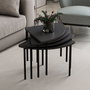 Hanah Home Emma - 8919 Mesa de centro Antracita